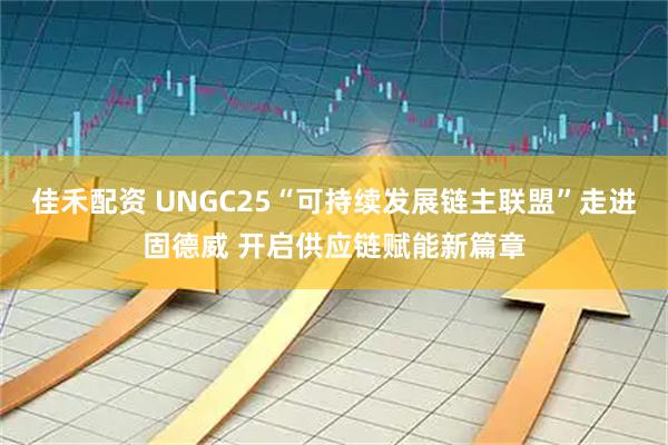 佳禾配资 UNGC25“可持续发展链主联盟”走进固德威 开启供应链赋能新篇章